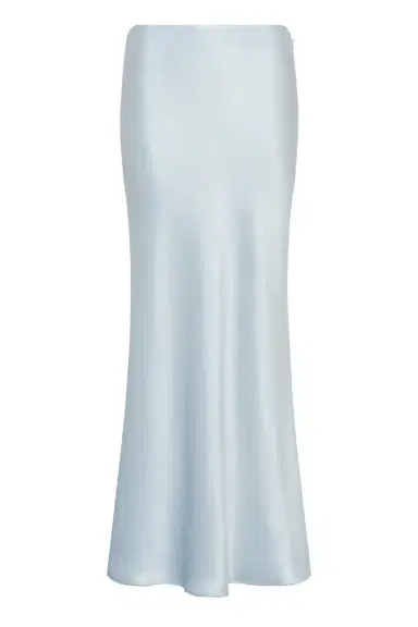 Gabriela Hearst Frei Maxi Skirt in Light Blue Silk Satin | Thumbnail 1 Gabriela Hearst Frei Maxi Skirt in Light Blue Silk Satin | Thumbnail 1