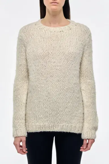 Gabriela Hearst Lawrence Knit Sweater in Welfat Cashmere | Thumbnail 2 Gabriela Hearst Lawrence Knit Sweater in Welfat Cashmere | Thumbnail 2