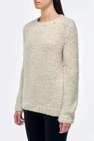 Gabriela Hearst Lawrence Knit Sweater in Welfat Cashmere | Thumbnail 3 Gabriela Hearst Lawrence Knit Sweater in Welfat Cashmere | Thumbnail 3
