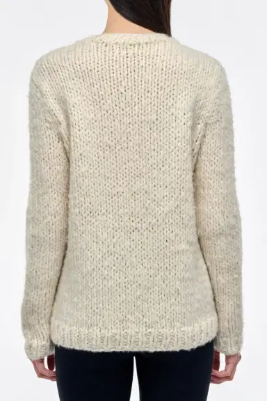 Gabriela Hearst Lawrence Knit Sweater in Welfat Cashmere | Thumbnail 4 Gabriela Hearst Lawrence Knit Sweater in Welfat Cashmere | Thumbnail 4