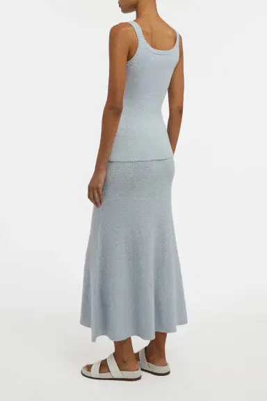 Gabriela Hearst Brigid Knit Tank Top in Light Blue Cashmere | Thumbnail 4 Gabriela Hearst Brigid Knit Tank Top in Light Blue Cashmere | Thumbnail 4