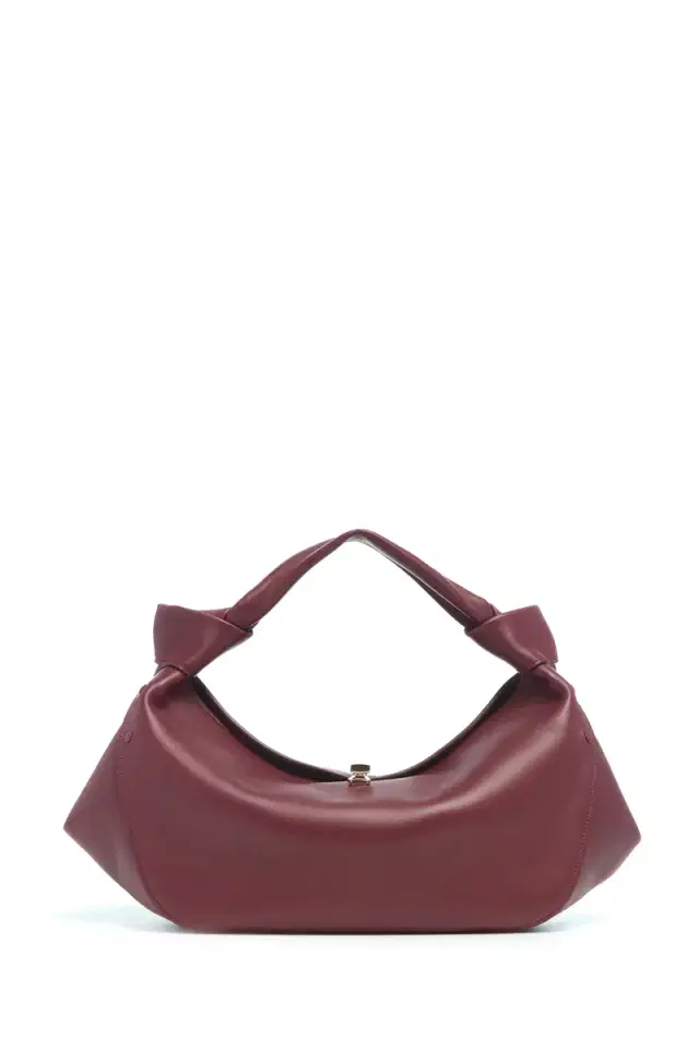 Gabriela Hearst Small Antonia Bag in Bordeaux Nappa Leather