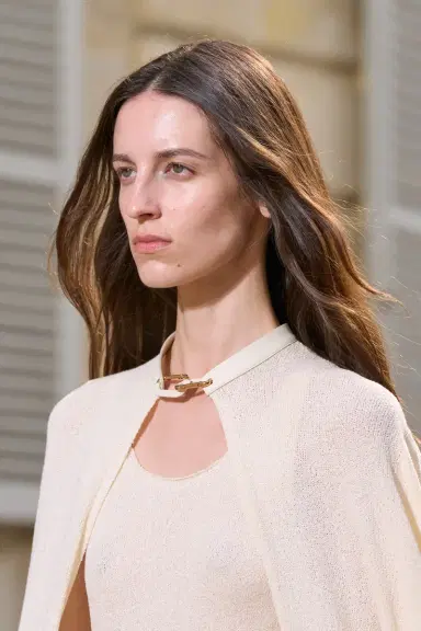 Gabriela Hearst Laleh Knit Cape in Off White Mulberry Silk | Thumbnail 4 Gabriela Hearst Laleh Knit Cape in Off White Mulberry Silk | Thumbnail 4