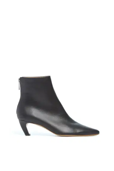 Gabriela Hearst Clayton Ankle Boot in Black Nappa Leather | Thumbnail 1 Gabriela Hearst Clayton Ankle Boot in Black Nappa Leather | Thumbnail 1