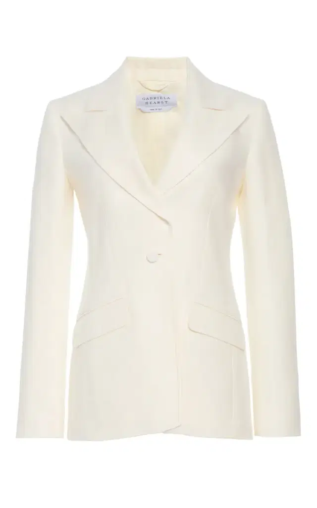 Gabriela Hearst Leiva Blazer in  Linen Twill