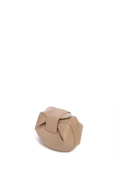 Gabriela Hearst Soft Demi Clutch in Nude Nappa Leather | Thumbnail 3 Gabriela Hearst Soft Demi Clutch in Nude Nappa Leather | Thumbnail 3