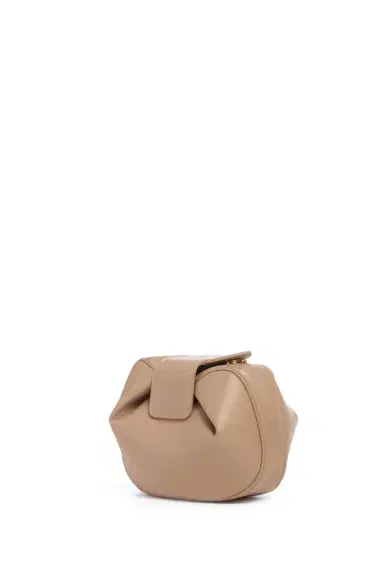 Gabriela Hearst Soft Demi Clutch in Nude Nappa Leather | Thumbnail 1 Gabriela Hearst Soft Demi Clutch in Nude Nappa Leather | Thumbnail 1