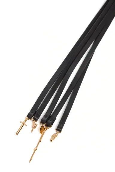 Gabriela Hearst Leonora Charm in Black Nappa Leather | Thumbnail 3
