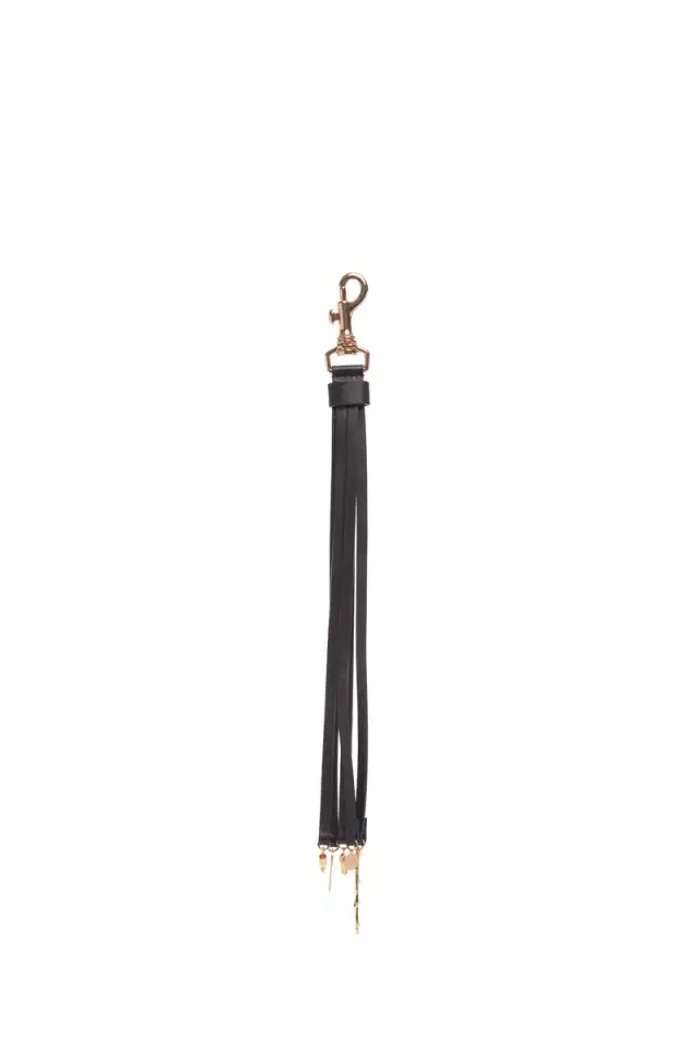 Gabriela Hearst Leonora Charm in Black Nappa Leather