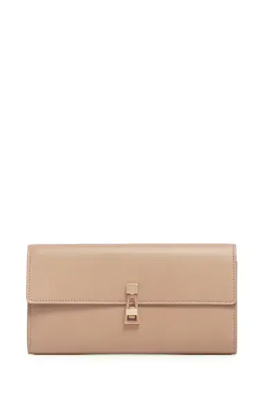 Gabriela Hearst Phone Wallet in Nude Leather | Thumbnail 1