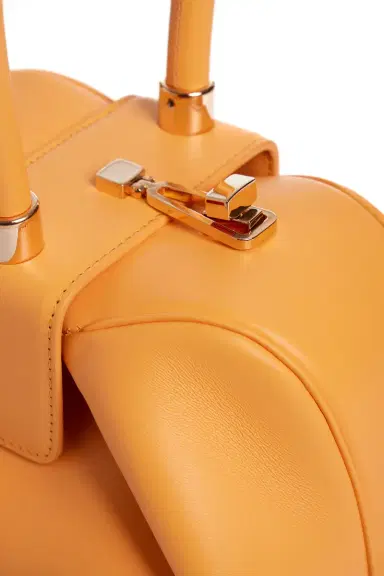 Gabriela Hearst Nina Bag in Fluorescent Orange Nappa Leather | Thumbnail 5 Gabriela Hearst Nina Bag in Fluorescent Orange Nappa Leather | Thumbnail 5