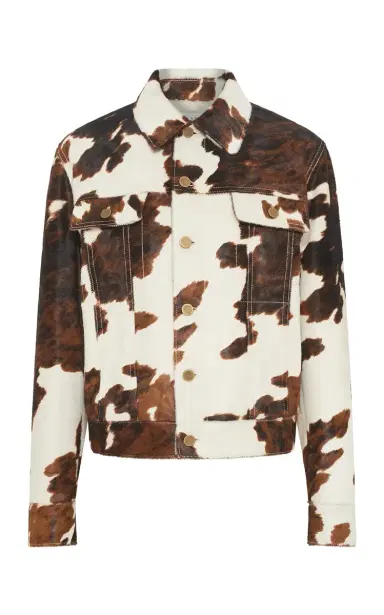 Gabriela Hearst Miran Jacket in Cognac Multi Pony Hair | Thumbnail 1 Gabriela Hearst Miran Jacket in Cognac Multi Pony Hair | Thumbnail 1
