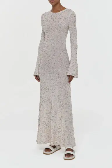 Gabriela Hearst Chandra Knit Maxi Dress in Multi Beaded Cashmere Silk | Thumbnail 3 Gabriela Hearst Chandra Knit Maxi Dress in Multi Beaded Cashmere Silk | Thumbnail 3