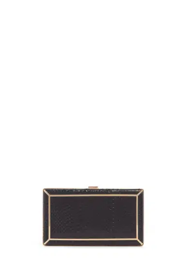 Gabriela Hearst Callas Clutch in Black Snakeskin | Thumbnail 1 Gabriela Hearst Callas Clutch in Black Snakeskin | Thumbnail 1