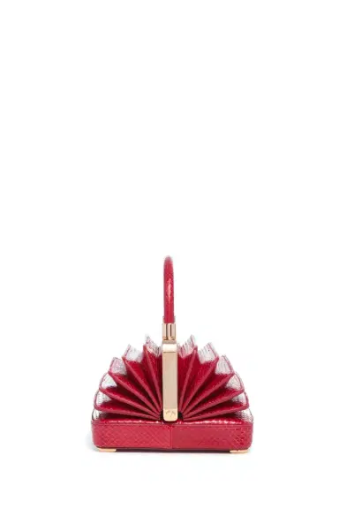 Gabriela Hearst Small Diana Bag in Red Snakeskin | Thumbnail 3 Gabriela Hearst Small Diana Bag in Red Snakeskin | Thumbnail 3