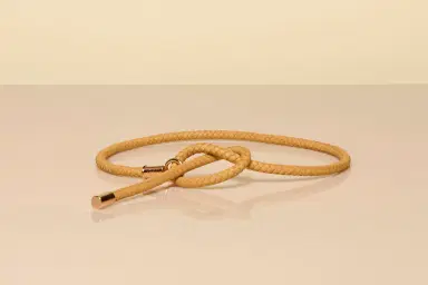 Gabriela Hearst Rope Braided Belt in Beige Nappa Leather | Thumbnail 3 Gabriela Hearst Rope Braided Belt in Beige Nappa Leather | Thumbnail 3