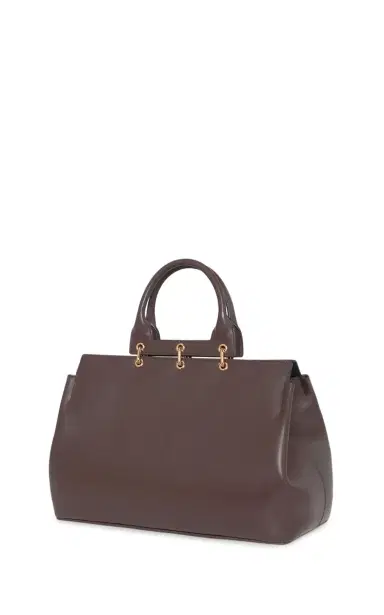 Gabriela Hearst Large Amethyst Tote Bag in Bordeaux Nappa Leather | Thumbnail 2 Gabriela Hearst Large Amethyst Tote Bag in Bordeaux Nappa Leather | Thumbnail 2