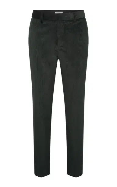Gabriela Hearst Anthony Five Pocket Pant in English Green Sea Island Cotton Corduroy | Thumbnail 1