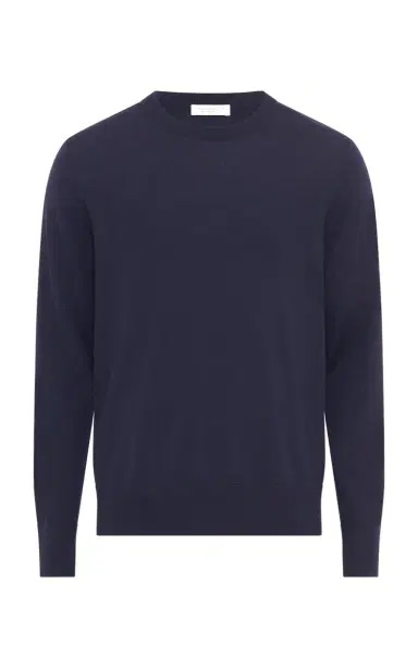 Gabriela Hearst Palco Knit Sweater in Electric Navy Merino Wool | Thumbnail 1