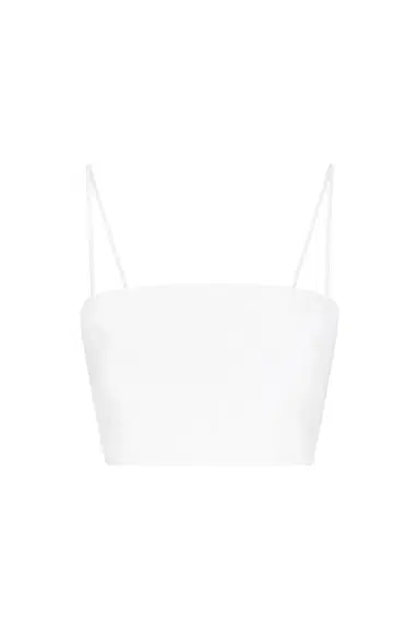 Gabriela Hearst Nadir Top in White Sea Island Cotton | Thumbnail 1 Gabriela Hearst Nadir Top in White Sea Island Cotton | Thumbnail 1