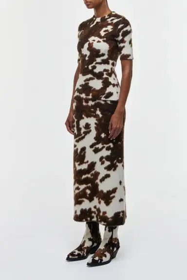 Gabriela Hearst Phaedra Knit Maxi Skirt in Cognac Multi Cashmere | Thumbnail 3 Gabriela Hearst Phaedra Knit Maxi Skirt in Cognac Multi Cashmere | Thumbnail 3