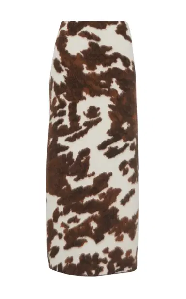 Gabriela Hearst Phaedra Knit Maxi Skirt in Cognac Multi Cashmere | Thumbnail 1 Gabriela Hearst Phaedra Knit Maxi Skirt in Cognac Multi Cashmere | Thumbnail 1