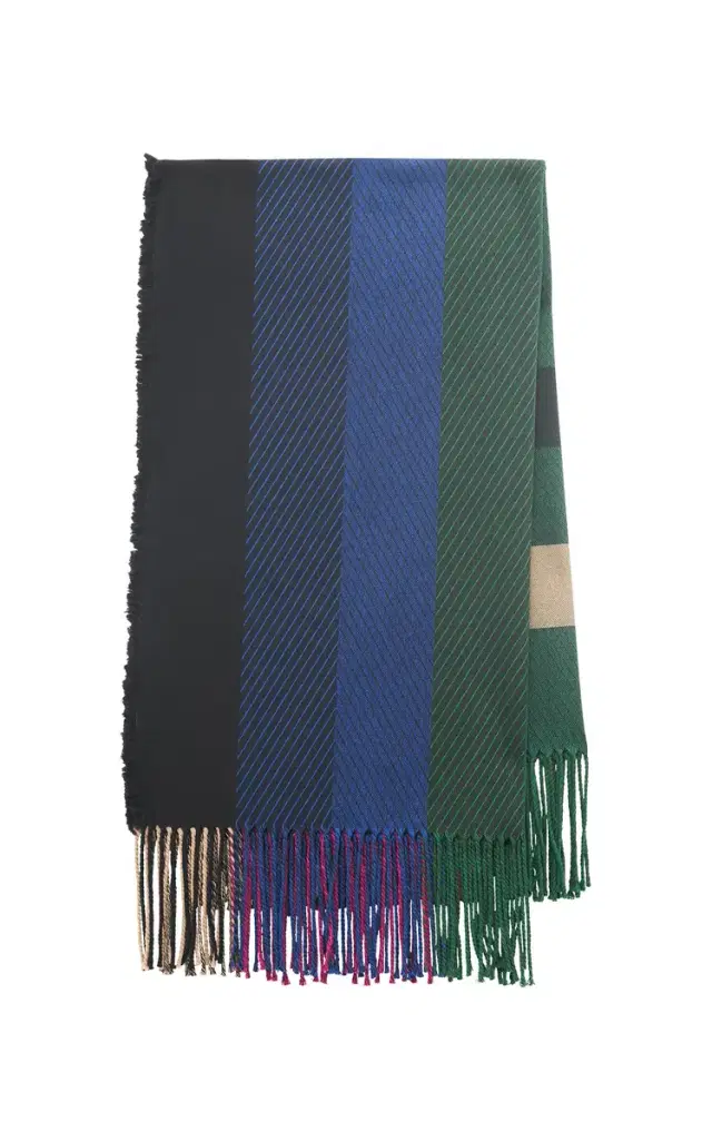 Gabriela Hearst Halo Plaid Blanket in Multi Cashmere