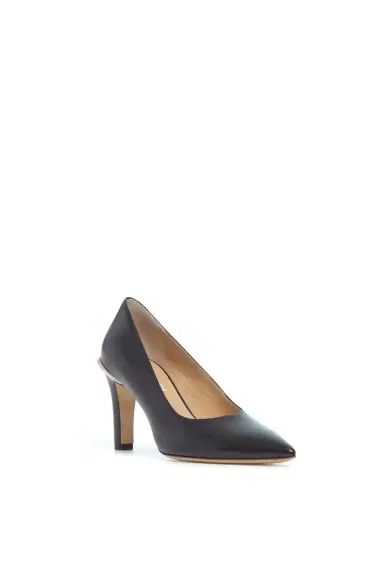 Gabriela Hearst Edwina High Heel Stiletto Pump in Black Nappa Leather | Thumbnail 2 Gabriela Hearst Edwina High Heel Stiletto Pump in Black Nappa Leather | Thumbnail 2