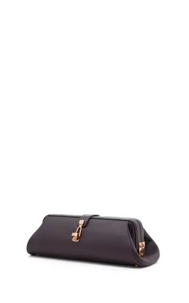 Gabriela Hearst Paola Clutch in Bordeaux Nappa Leather | Thumbnail 4 Gabriela Hearst Paola Clutch in Bordeaux Nappa Leather | Thumbnail 4
