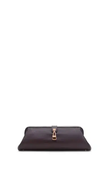 Gabriela Hearst Paola Clutch in Bordeaux Nappa Leather | Thumbnail 1 Gabriela Hearst Paola Clutch in Bordeaux Nappa Leather | Thumbnail 1