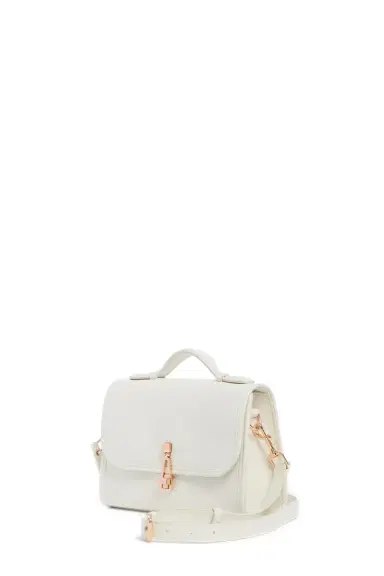 Gabriela Hearst Small Leonora Flap Bag in Textured Leather | Thumbnail 2 Gabriela Hearst Small Leonora Flap Bag in Textured Leather | Thumbnail 2