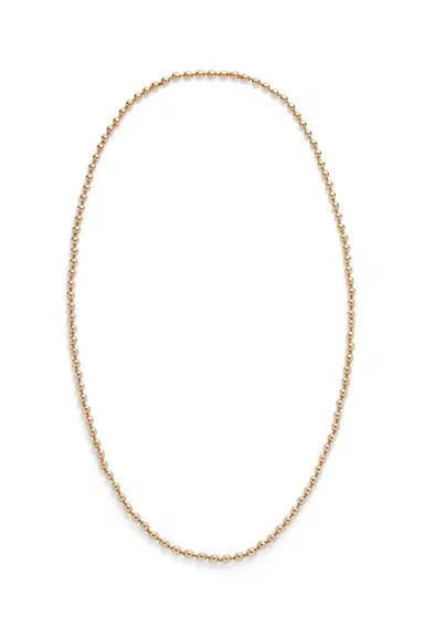 Gabriela Hearst Beaded Necklace in 18K Yellow Gold | Thumbnail 3
