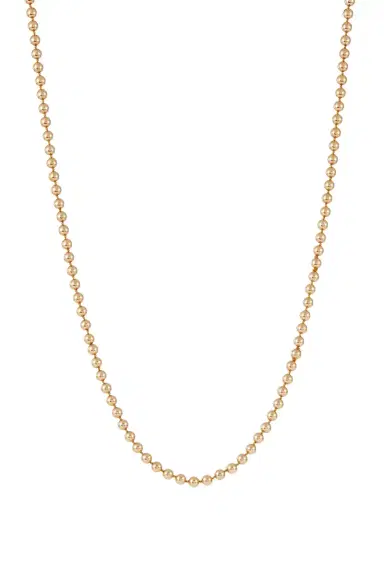 Gabriela Hearst Beaded Necklace in 18K Yellow Gold | Thumbnail 1