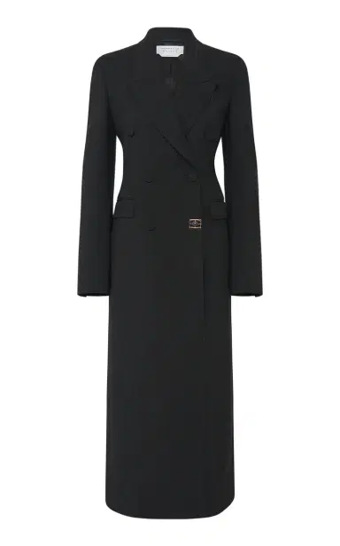 Gabriela Hearst Julien Coat in Black Recycled Wool | Thumbnail 1