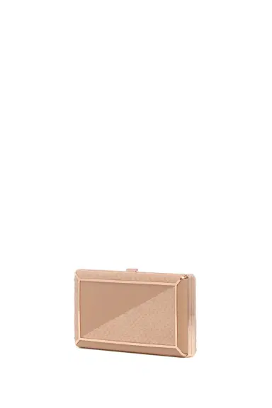 Gabriela Hearst Callas Clutch in Nude Snakeskin & Nappa Leather | Thumbnail 2 Gabriela Hearst Callas Clutch in Nude Snakeskin & Nappa Leather | Thumbnail 2