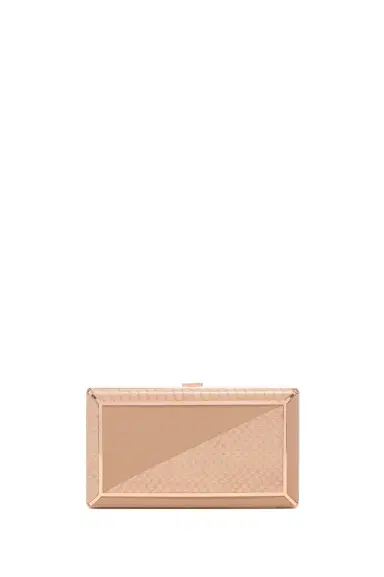 Gabriela Hearst Callas Clutch in Nude Snakeskin & Nappa Leather | Thumbnail 1 Gabriela Hearst Callas Clutch in Nude Snakeskin & Nappa Leather | Thumbnail 1