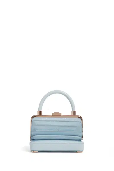 Gabriela Hearst Small Diana Bag in Light Blue Snakeskin | Thumbnail 2 Gabriela Hearst Small Diana Bag in Light Blue Snakeskin | Thumbnail 2