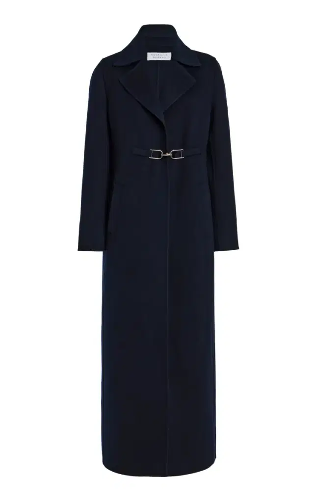 GABRIELA HEARST Dee Coat in Dark Navy Double-face Cashmere