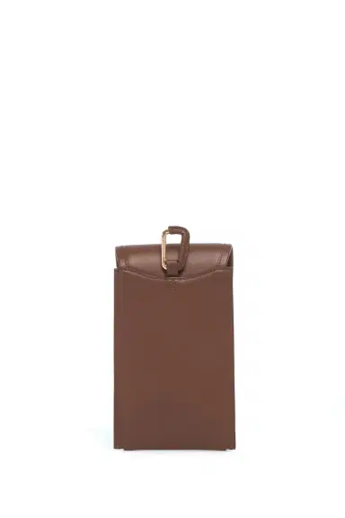 Gabriela Hearst Sunglasses Pouch in Chocolate Leather | Thumbnail 3 Gabriela Hearst Sunglasses Pouch in Chocolate Leather | Thumbnail 3