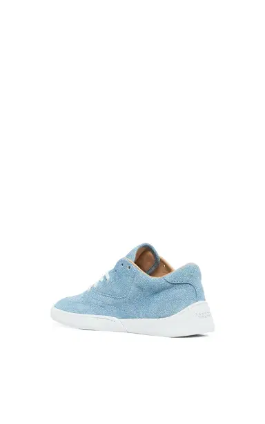 Gabriela Hearst Ohio Slip-on Sneaker in Light Blue Suede Denim | Thumbnail 4 Gabriela Hearst Ohio Slip-on Sneaker in Light Blue Suede Denim | Thumbnail 4