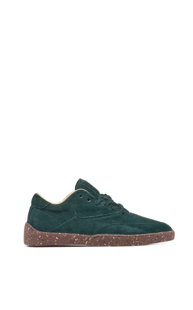 Gabriela Hearst Ohio Slip-on Sneaker in English Green Nubuck