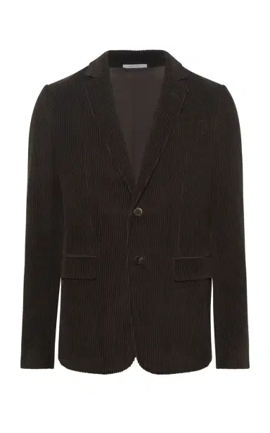 Gabriela Hearst Irving Jacket in Chocolate Fine Cashmere Corduroy | Thumbnail 1 Gabriela Hearst Irving Jacket in Chocolate Fine Cashmere Corduroy | Thumbnail 1
