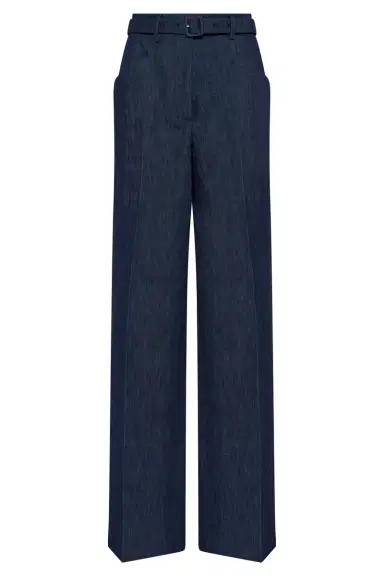 Gabriela Hearst Norman Wide-leg Pant in Recycled Cotton Denim | Thumbnail 1