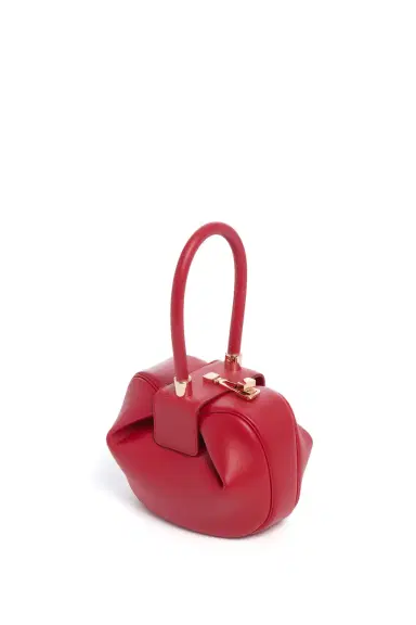 Gabriela Hearst Demi Bag in Red Nappa Leather | Thumbnail 3
