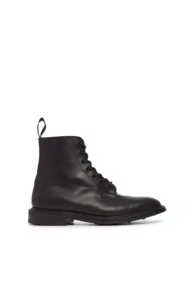 Gabriela Hearst Calvert Military Boot in Black Leather | Thumbnail 1 Gabriela Hearst Calvert Military Boot in Black Leather | Thumbnail 1