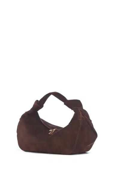 Gabriela Hearst Small Antonia Bag in Dark Brown Suede | Thumbnail 2 Gabriela Hearst Small Antonia Bag in Dark Brown Suede | Thumbnail 2