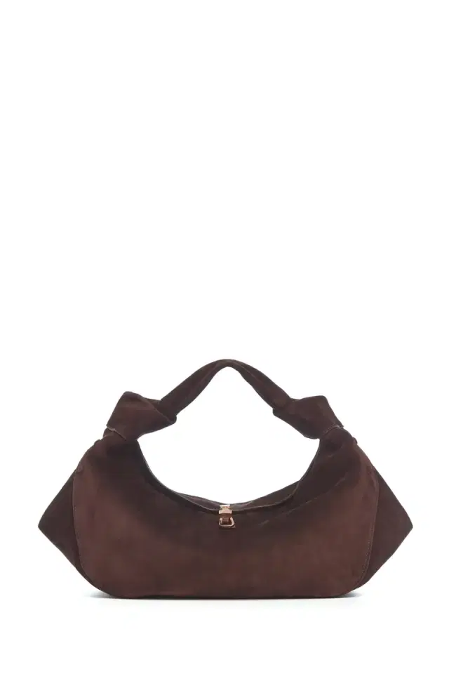 Gabriela Hearst Small Antonia Bag in Dark Brown Suede