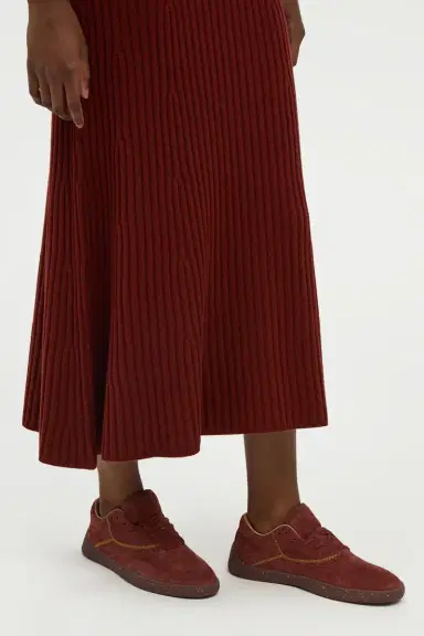Gabriela Hearst Meier Knit Midi Dress in Burnt Sienna Merino Wool Cashmere | Thumbnail 6 Gabriela Hearst Meier Knit Midi Dress in Burnt Sienna Merino Wool Cashmere | Thumbnail 6