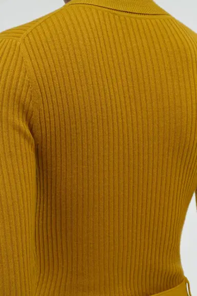 Gabriela Hearst Peppe Knit Turtleneck in Golden Birch Cashmere Silk | Thumbnail 5 Gabriela Hearst Peppe Knit Turtleneck in Golden Birch Cashmere Silk | Thumbnail 5