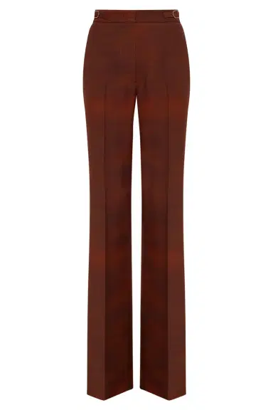 Gabriela Hearst Vesta Flare Pant in Mountain Virgin Wool | Thumbnail 1 Gabriela Hearst Vesta Flare Pant in Mountain Virgin Wool | Thumbnail 1